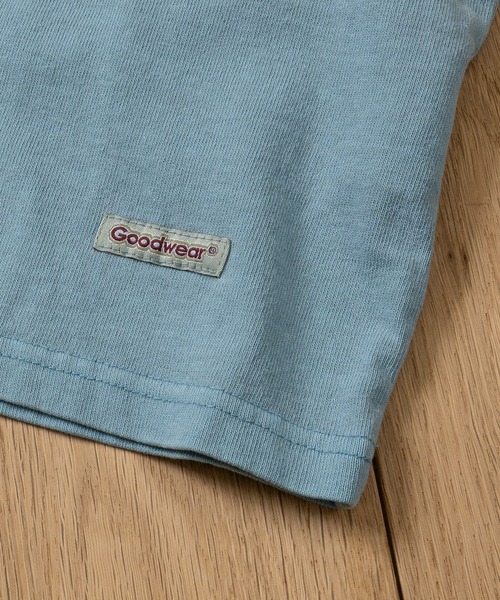 Goodwear(グッドウェア)の「【h】〔Goodwear/グッドウェア〕USAコットン ヘビーウェイト ポケット付き ピグメント半袖Tシャツ/無地T(Tシャツ/カットソー・メンズ・チャコールグレー/ライトブルー/ピンク・X-LARGE/LARGE/MEDIUM)」の6枚目の写真