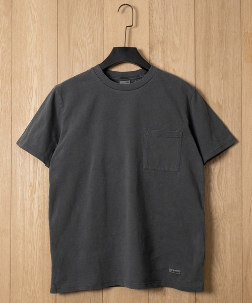 Goodwear(グッドウェア)の「【h】〔Goodwear/グッドウェア〕USAコットン ヘビーウェイト ポケット付き ピグメント半袖Tシャツ/無地T(Tシャツ/カットソー・メンズ・チャコールグレー/ライトブルー/ピンク・X-LARGE/LARGE/MEDIUM)」の11枚目の写真