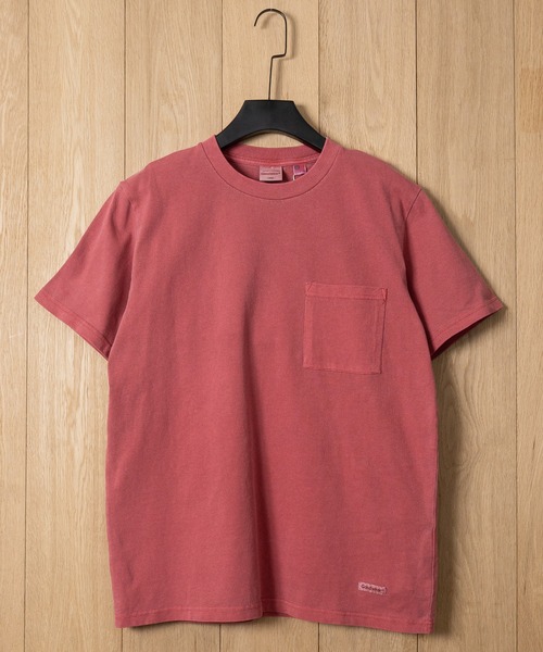 Goodwear(グッドウェア)の「【h】〔Goodwear/グッドウェア〕USAコットン ヘビーウェイト ポケット付き ピグメント半袖Tシャツ/無地T(Tシャツ/カットソー・メンズ・チャコールグレー/ライトブルー/ピンク・X-LARGE/LARGE/MEDIUM)」の13枚目の写真