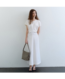 Dolman sleeve long dress