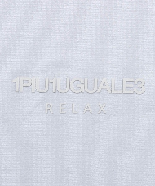 1PIU1UGUALE3 RELAX (ウノピゥウノウグァーレトレ リラックス)の「1PIU1UGUALE3 RELAX(ウノピゥウノウグァーレトレ リラックス)ラインロゴラッシュガード半袖Tシャツ(Tシャツ/カットソー・メンズ・ホワイト/ブラック・XXL/XL/L/M/S)」の17枚目の写真