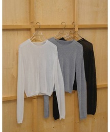 TODAYFUL（トゥデイフル）の「Compact Sheer Knit 12610514（ニット
