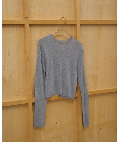 TODAYFUL（トゥデイフル）の「Compact Sheer Knit 12610514（ニット/セーター・レディース・ブラック/グレー/ホワイト・FREE）」の5枚目の写真