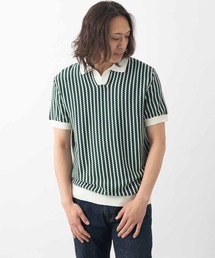 Ben Sherman（ベンシャーマン）の「バーティカルウェーブニットポロ（ポロシャツ）」