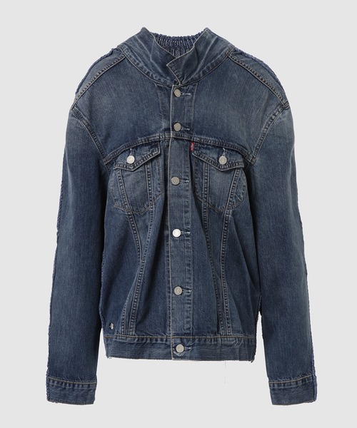 BLESS(ブレス)の「The Cristaseya Jeansfrontpatent(その他アウター・レディース・ブルー系その他2/ブルー系その他・L)」の1枚目の写真