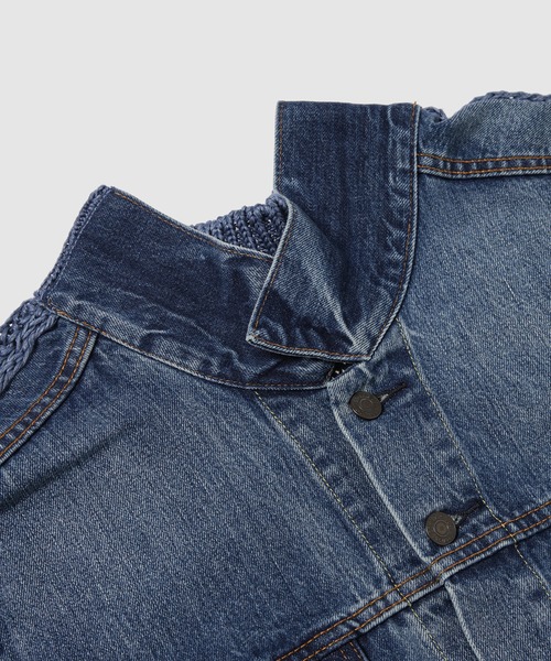 BLESS(ブレス)の「The Cristaseya Jeansfrontpatent(その他アウター・レディース・ブルー系その他2/ブルー系その他・L)」の11枚目の写真