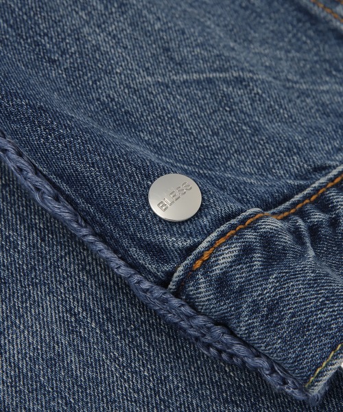BLESS(ブレス)の「The Cristaseya Jeansfrontpatent(その他アウター・レディース・ブルー系その他2/ブルー系その他・L)」の15枚目の写真