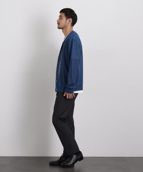 NANO universe（ナノユニバース）の「ナイロンドビーストレッチスラックス（スラックス・メンズ・ブラック/グレー・M/S/L）」の20枚目の写真