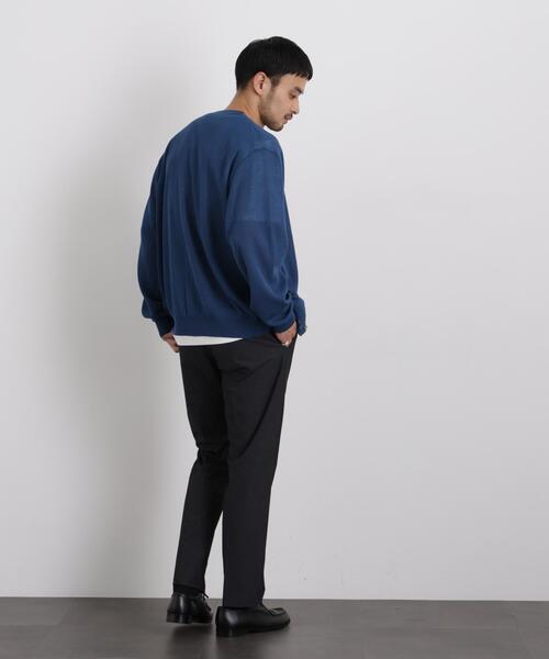 NANO universe（ナノユニバース）の「ナイロンドビーストレッチスラックス（スラックス・メンズ・ブラック/グレー・M/S/L）」の21枚目の写真