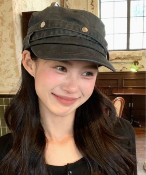 Vipoa(ヴィポア)の「american retro cap(キャップ・レディース・ブラック/チャコールグレー・FREE)」の13枚目の写真