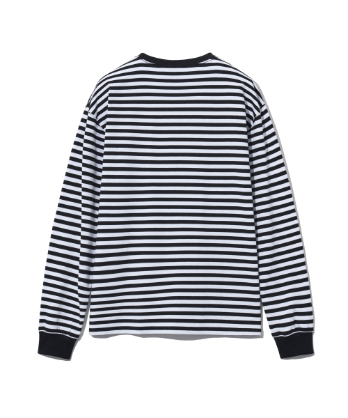 YALE(イェール)の「エンブロイダリーダンロングスリーブ_ストライプブラック(Tシャツ/カットソー・レディース・その他・X-LARGE/LARGE/MEDIUM)」の2枚目の写真