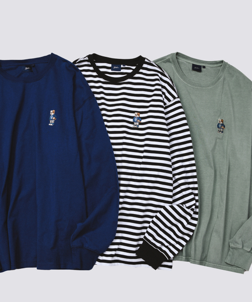 YALE(イェール)の「エンブロイダリーダンロングスリーブ_ストライプブラック(Tシャツ/カットソー・レディース・その他・X-LARGE/LARGE/MEDIUM)」の4枚目の写真