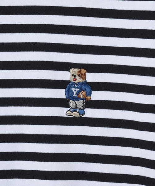 YALE(イェール)の「エンブロイダリーダンロングスリーブ_ストライプブラック(Tシャツ/カットソー・レディース・その他・X-LARGE/LARGE/MEDIUM)」の8枚目の写真