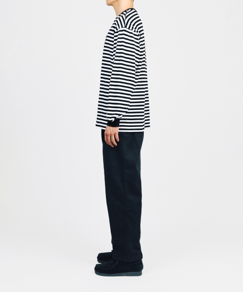 YALE(イェール)の「エンブロイダリーダンロングスリーブ_ストライプブラック(Tシャツ/カットソー・レディース・その他・X-LARGE/LARGE/MEDIUM)」の11枚目の写真