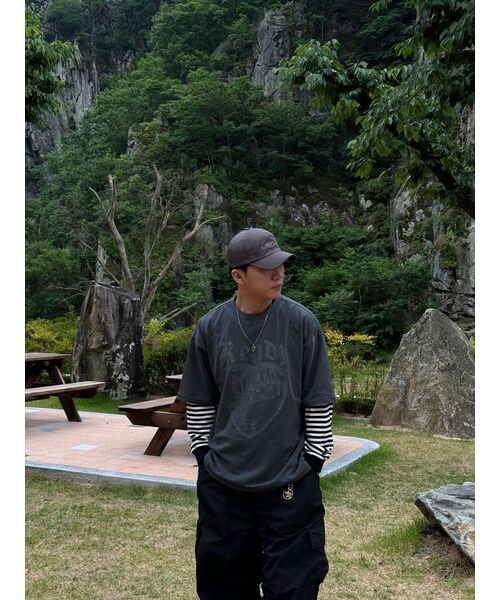 YALE(イェール)の「エンブロイダリーダンロングスリーブ_ストライプブラック(Tシャツ/カットソー・レディース・その他・X-LARGE/LARGE/MEDIUM)」の16枚目の写真