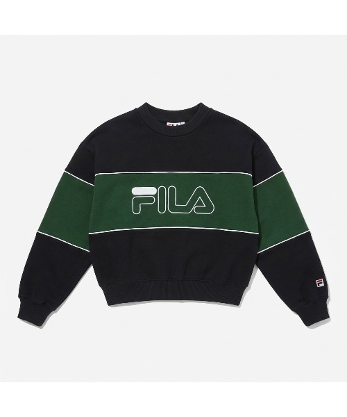 FILA（フィラ）の「SWEATSHIRT（スウェット・レディース・グレー/ネイビー・M/L）」の10枚目の写真