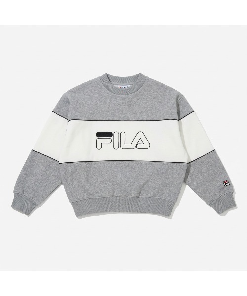 FILA（フィラ）の「SWEATSHIRT（スウェット・レディース・グレー/ネイビー・M/L）」の7枚目の写真