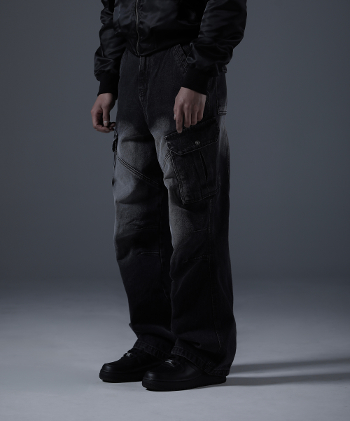 CARMID（カミド）の「カミドアンティークカーブドデニムパンツ[ブラック]（デニムパンツ・メンズ・その他・1/2）」の8枚目の写真