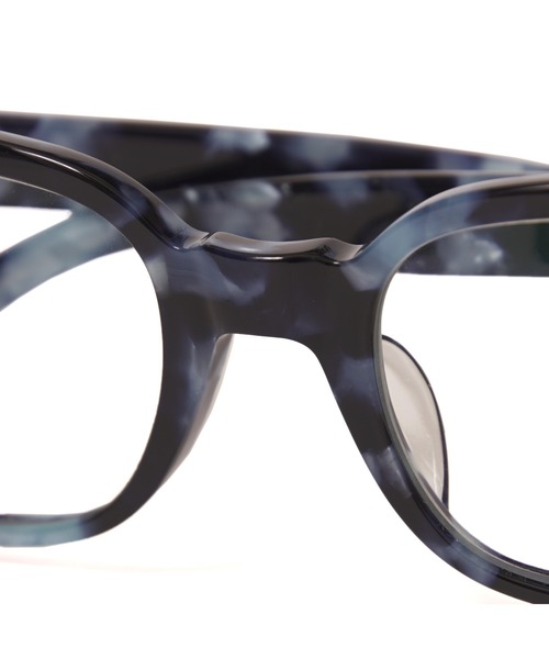 CALEE(キャリー)の「WELLINGTON TYPE GLASSES(メガネ・メンズ・ブルー系その他/ブルー系その他2・FREE)」の5枚目の写真