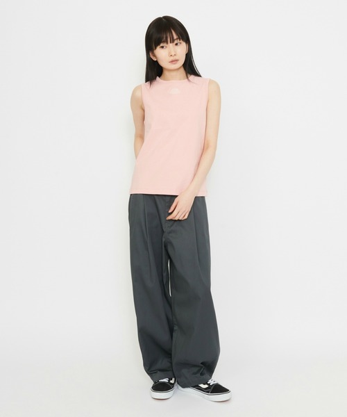Dickies（ディッキーズ）の「Dickies/ディッキーズ エンブロイダリー タンクトップ（タンクトップ・レディース・ピンク/ブラック・MEDIUM/LARGE）」の11枚目の写真