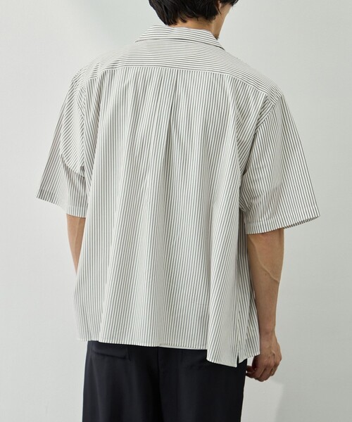 KANEMASA PHIL.(カネマサフィル)の「【KANEMASA PHIL./カネマサフィル】46G Stripe Ether Shirt(シャツ/ブラウス・メンズ・ブルー/ホワイト・M/S/L)」の7枚目の写真