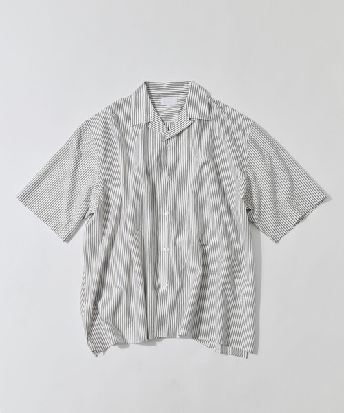 KANEMASA PHIL.(カネマサフィル)の「【KANEMASA PHIL./カネマサフィル】46G Stripe Ether Shirt(シャツ/ブラウス・メンズ・ブルー/ホワイト・M/S/L)」の9枚目の写真