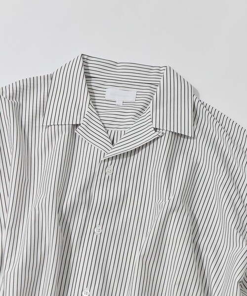 KANEMASA PHIL.(カネマサフィル)の「【KANEMASA PHIL./カネマサフィル】46G Stripe Ether Shirt(シャツ/ブラウス・メンズ・ブルー/ホワイト・M/S/L)」の10枚目の写真