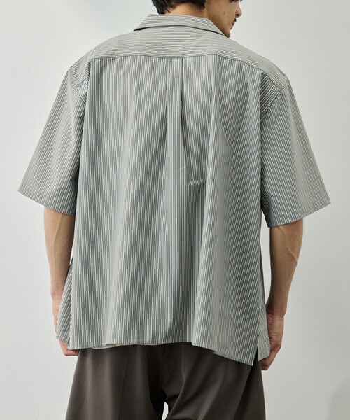 KANEMASA PHIL.(カネマサフィル)の「【KANEMASA PHIL./カネマサフィル】46G Stripe Ether Shirt(シャツ/ブラウス・メンズ・ブルー/ホワイト・M/S/L)」の16枚目の写真