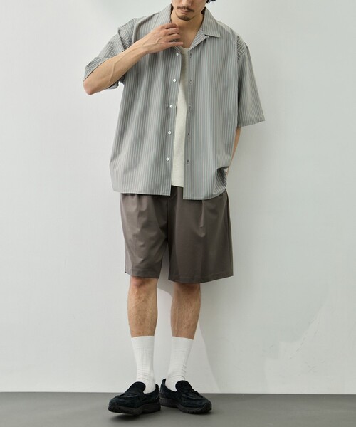 KANEMASA PHIL.(カネマサフィル)の「【KANEMASA PHIL./カネマサフィル】46G Stripe Ether Shirt(シャツ/ブラウス・メンズ・ブルー/ホワイト・M/S/L)」の18枚目の写真