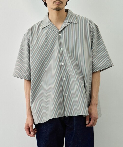 KANEMASA PHIL.(カネマサフィル)の「【KANEMASA PHIL./カネマサフィル】46G Stripe Ether Shirt(シャツ/ブラウス・メンズ・ブルー/ホワイト・M/S/L)」の19枚目の写真
