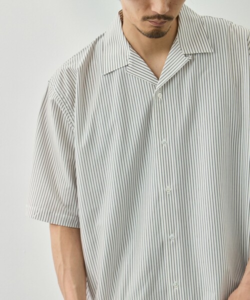 KANEMASA PHIL./カネマサフィル】46G Stripe Ether Shirt（シャツ
