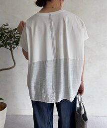 Jena espace merveilleux | バックラインシルケットカットソー(Tシャツ/カットソー)