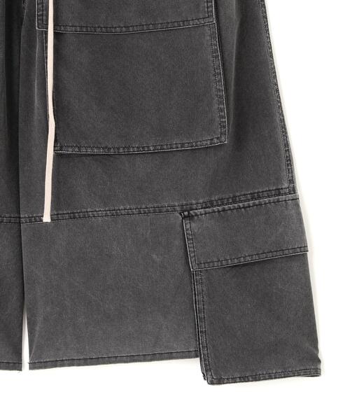 DANKE SCHON(ダンケシェーン)の「DankeSchon/ダンケシェーン/PIGMENT WIND CLOTH CARGO SHORTS(カーゴパンツ・メンズ・グレー・M/L)」の8枚目の写真