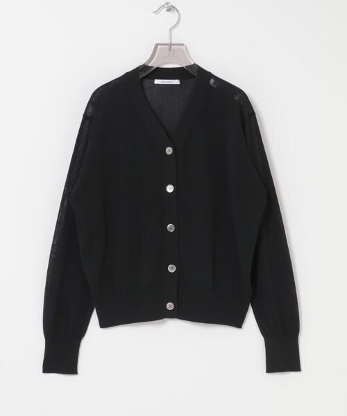 URBAN RESEARCH（アーバンリサーチ）の「UVカット加工Vネックカーディガン（カーディガン/ボレロ・レディース・ブラック/レッド/ミント・FREE）」の9枚目の写真