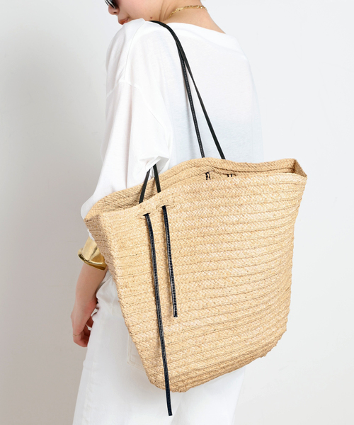 MADE IN MADA(メイドインマダ)の「【MADE IN MADA/メイドインマダ】AMPY BAG(トートバッグ・レディース・ベージュ・FREE)」の8枚目の写真