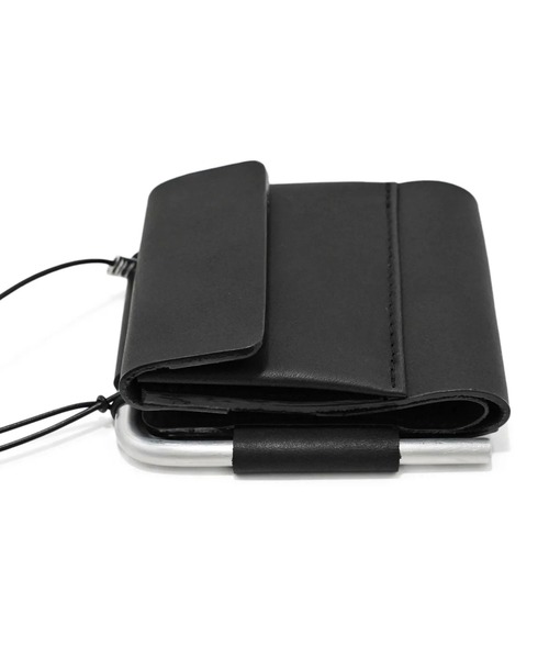 macromauro（マクロマウロ）の「【macromauro】 AL BIFOLD WALLET - grove（財布・メンズ・ブラック・FREE）」の2枚目の写真