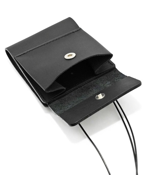 macromauro（マクロマウロ）の「【macromauro】 AL BIFOLD WALLET - grove（財布・メンズ・ブラック・FREE）」の4枚目の写真
