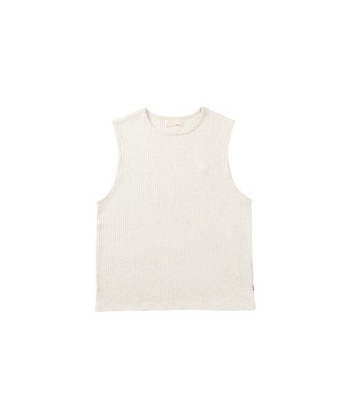 #Re:room(リルーム)の「RRMリブノースリーブ(Tシャツ/カットソー・メンズ・ブラック/オフホワイト/ダークベージュ・M-L/S-M)」の13枚目の写真