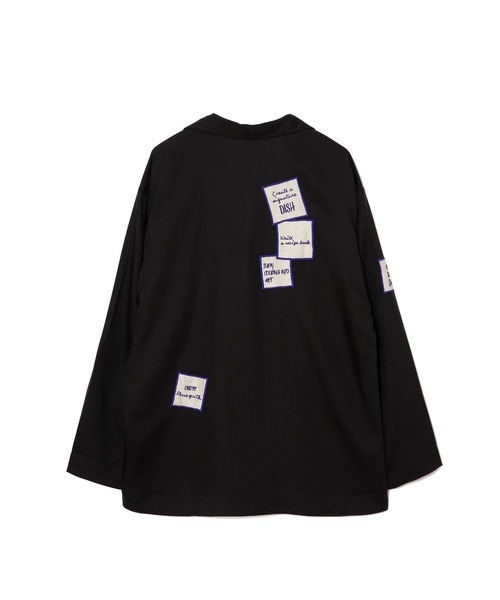LEIN(リーン)の「アップリケ刺繍シャツ(シャツ/ブラウス・レディース・ブラック/ピンク/オフホワイト・2/1)」の19枚目の写真