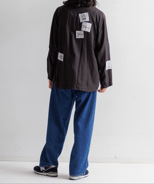 LEIN(リーン)の「アップリケ刺繍シャツ(シャツ/ブラウス・レディース・ブラック/ピンク/オフホワイト・2/1)」の17枚目の写真