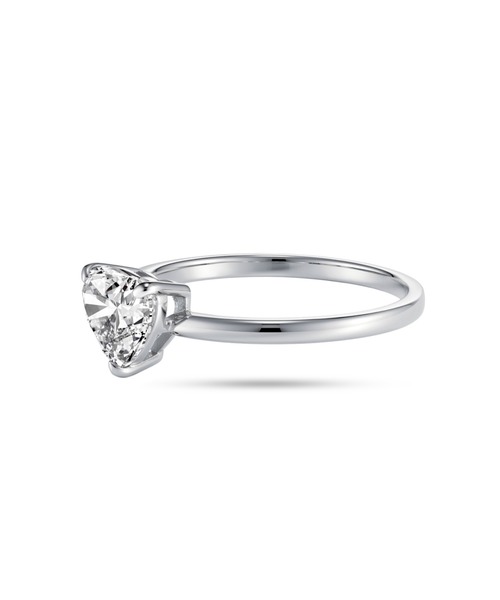 UNITED JEWELS(ユナイテッドジュエルズ)の「Pt900 ラボグロウンダイヤモンド リング(ハート)(リング・レディース・プラチナム・13号)」の2枚目の写真