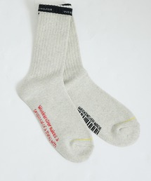 WEEKEND(ER)（ウィークエンダー）の「【WEEKEND(ER)/ウィークエンダー】ロゴソックス / 靴下 / SOCKS LOGO（ソックス/靴下）」