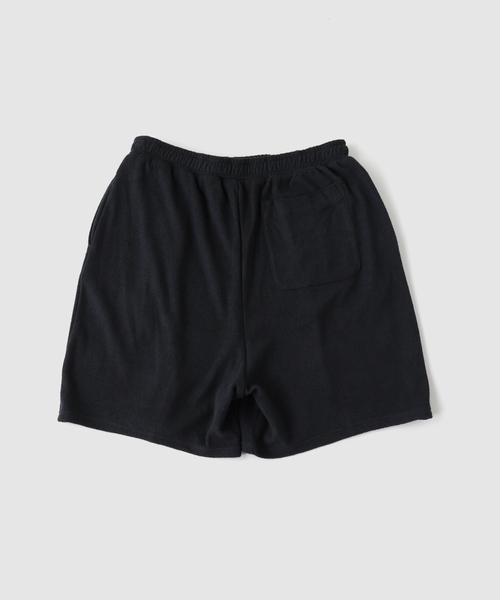 B.C STOCK(ベーセーストック)の「ツータックパイルショーツ(その他パンツ・メンズ・ブラック/ネイビー・LARGE/MEDIUM)」の3枚目の写真