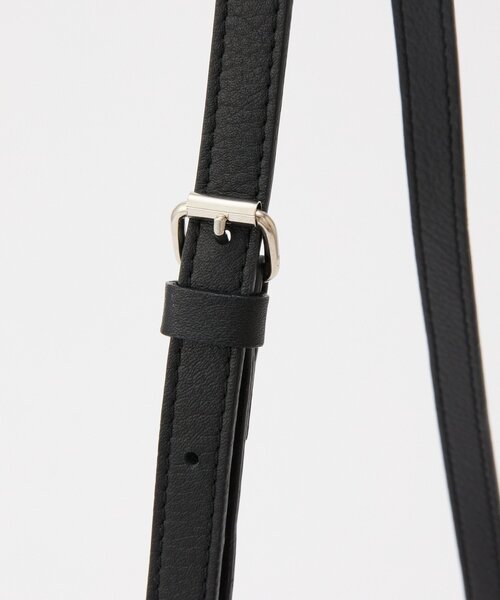 russet(ラシット)の「《本革/270g》エンボスモノグラムショルダーバッグ(ショルダーバッグ・レディース・ブラック/ライトグレー/アイボリー・FREE)」の17枚目の写真