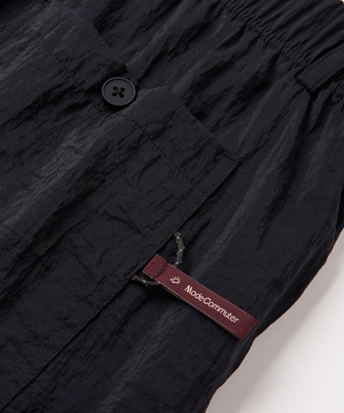 MODE COMMUTER(モードコミューター)の「Textured Air Wide Shorts(その他パンツ・メンズ・グレー/ブラック・SMALL/MEDIUM/LARGE)」の5枚目の写真