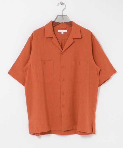 URBAN RESEARCH（アーバンリサーチ）の「SANDWASH LINEN OPEN SHIRTS（シャツ/ブラウス・メンズ・オレンジ/ホワイト/ライトブルー/ネイビー・MEDIUM/LARGE）」の9枚目の写真