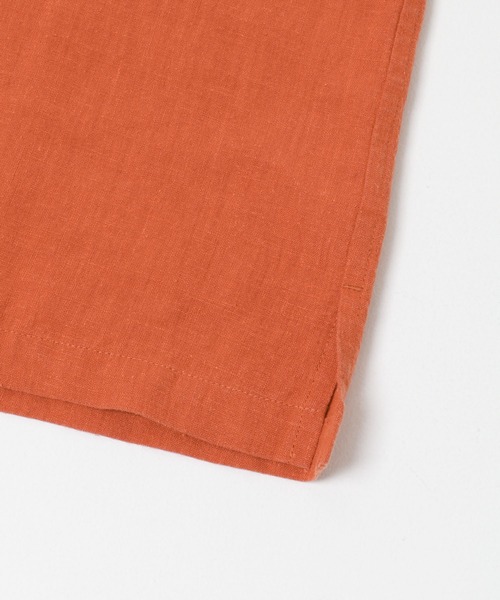 URBAN RESEARCH（アーバンリサーチ）の「SANDWASH LINEN OPEN SHIRTS（シャツ/ブラウス・メンズ・オレンジ/ホワイト/ライトブルー/ネイビー・MEDIUM/LARGE）」の10枚目の写真