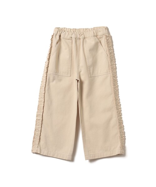 BEAMS mini(ビームスミニ)の「【WEB限定】サイドフリル デニム 2026FW(90~140cm)女の子 フリル 通園 通学(その他パンツ・キッズ・ナチュラル/インディゴブルー・90/120/110/100/140/130)」の11枚目の写真