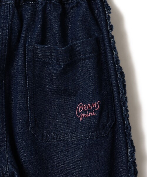 BEAMS mini(ビームスミニ)の「【WEB限定】サイドフリル デニム 2026FW(90~140cm)女の子 フリル 通園 通学(その他パンツ・キッズ・ナチュラル/インディゴブルー・90/120/110/100/140/130)」の13枚目の写真