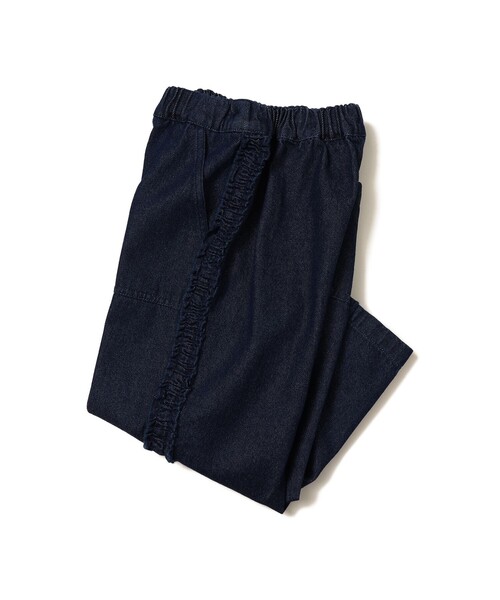BEAMS mini(ビームスミニ)の「【WEB限定】サイドフリル デニム 2026FW(90~140cm)女の子 フリル 通園 通学(その他パンツ・キッズ・ナチュラル/インディゴブルー・90/120/110/100/140/130)」の17枚目の写真